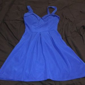 Blue dress